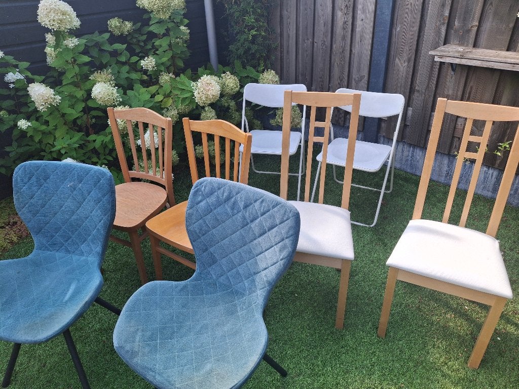 Stoelen, Ophalen, Gebruikt, Vijf, Zes of meer stoelen
