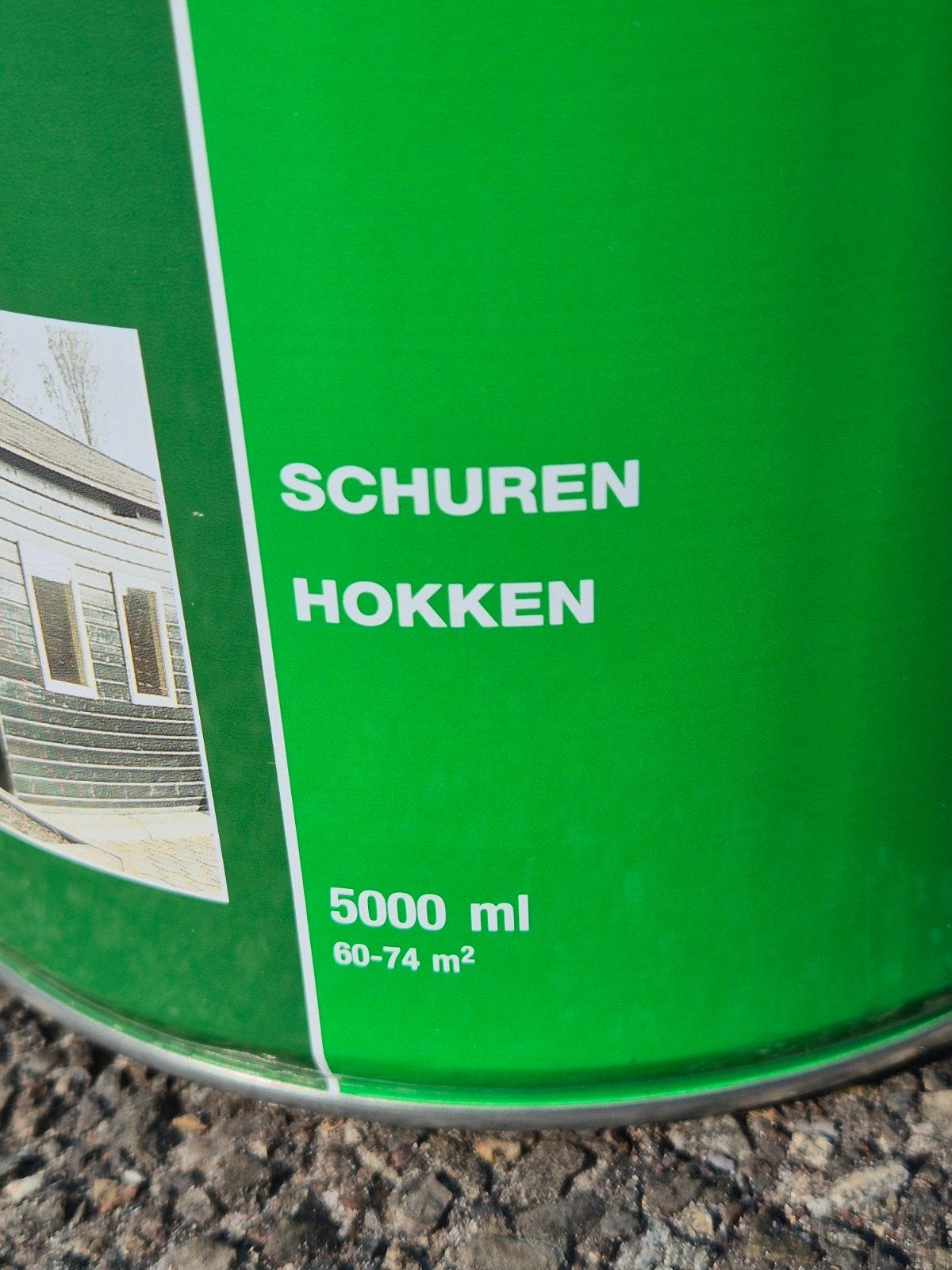 Tenco Boeren groen - Boerengroen Beits - 3x 5 liter, Ophalen of Verzenden, Nieuw, Beits