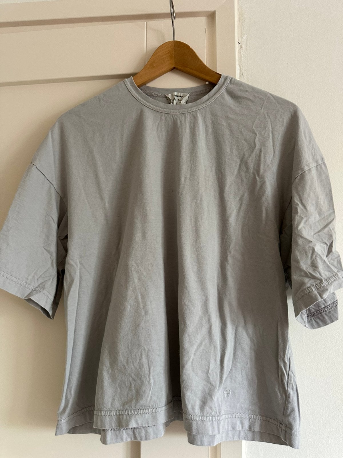 Forte Forte T-shirt - licht Grijs hemelsblauw - Maat M, Kleding | Dames, Maat 38/40 (M), Ophalen of Verzenden, Zo goed als nieuw