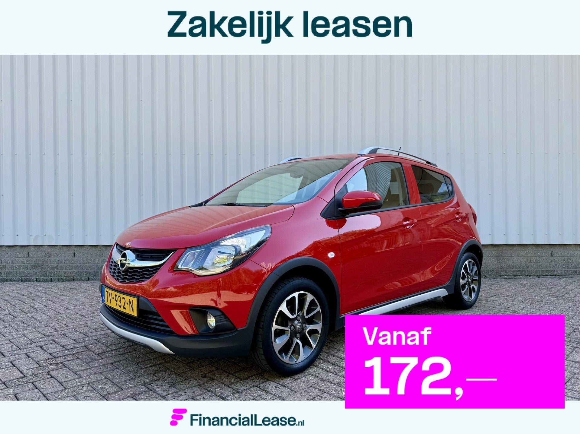 Opel KARL 1.0 Rocks Online Edition, CarPlay, PDC Dealer Onde, Voorwielaandrijving, 839 kg, Stof, Gebruikt