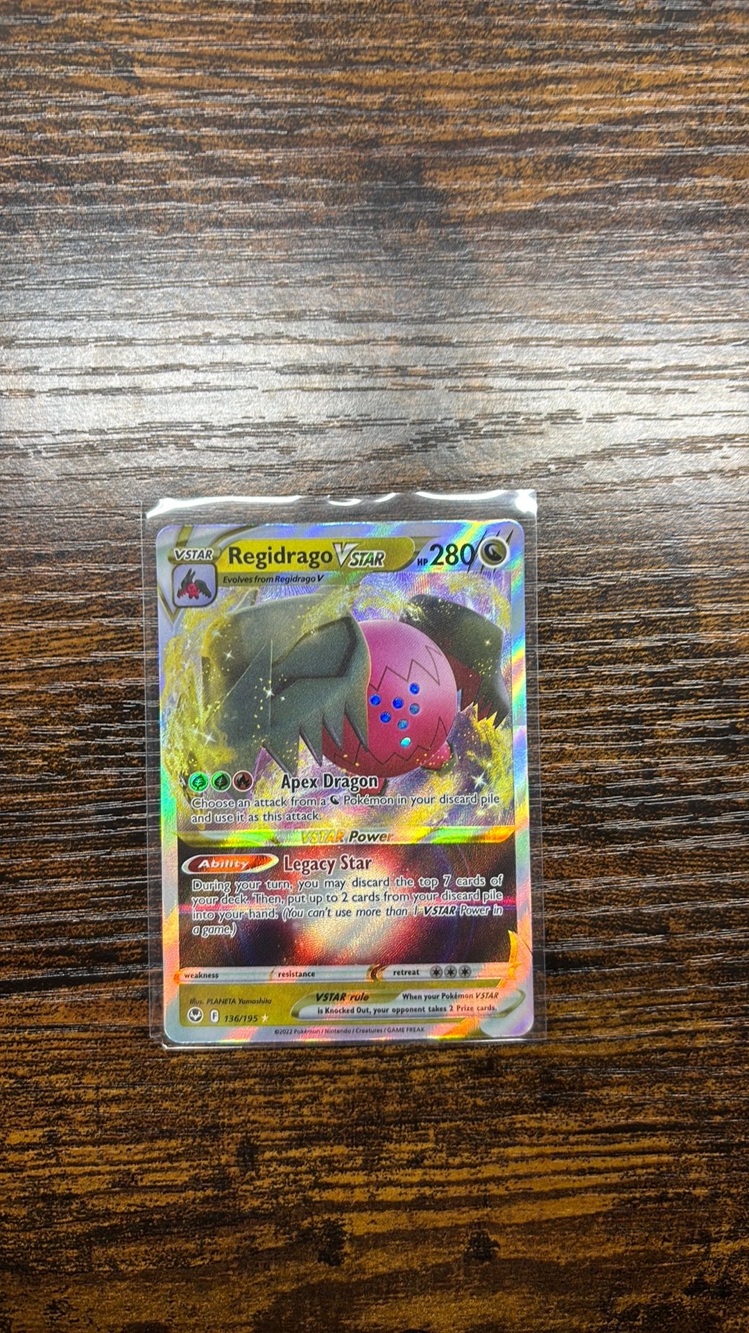 Regidrago V STAR (136/195) Silver Tempest, Ophalen of Verzenden, Zo goed als nieuw