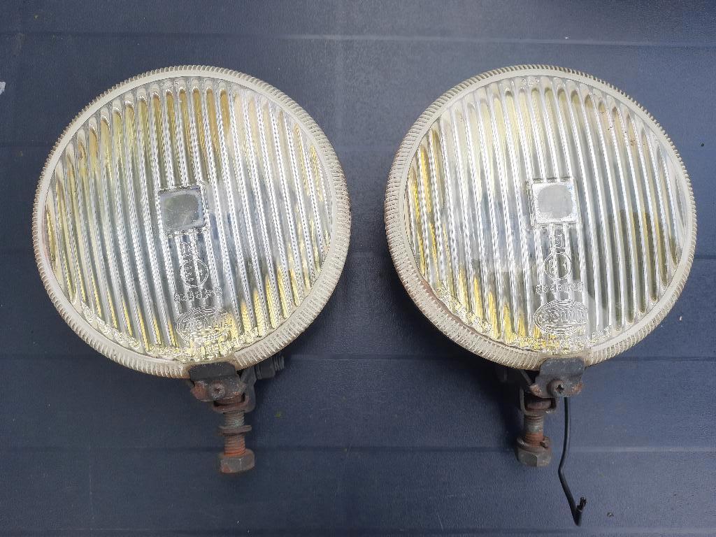 Set Hella mistlampen / breedstralers oldtimer / klassieker, Ophalen of Verzenden, Gebruikt
