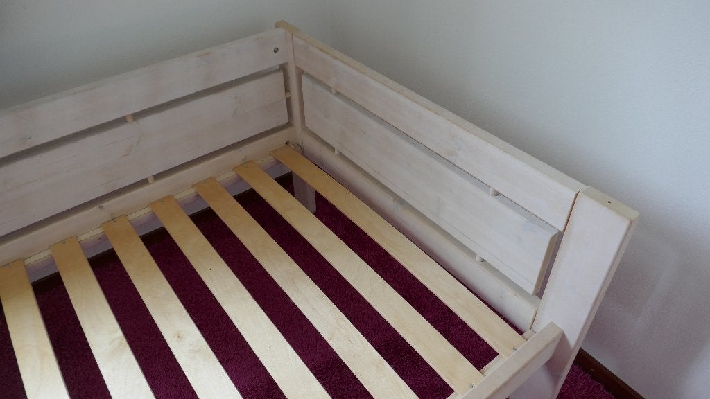 Eenpersoonsbed 90x200, incl. matras, Ophalen, Gebruikt, 90 cm, Eenpersoons