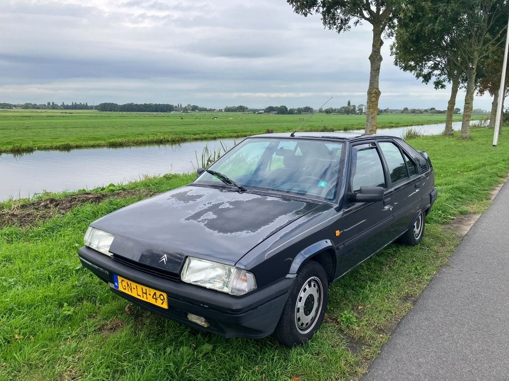 Citroën BX 1.4 I Deauville U9 1993 Blauw, Auto's, Voorwielaandrijving, Stof, 921 kg, 4 cilinders
