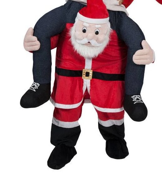 kostuum dragende kerstman, Ophalen, Zo goed als nieuw
