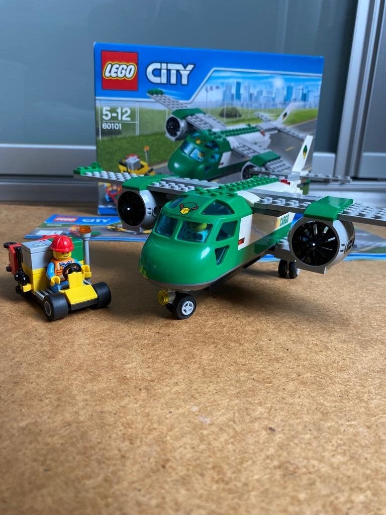 Lego City 60101 Vliegtuig met complete set en doos, Ophalen of Verzenden, Zo goed als nieuw