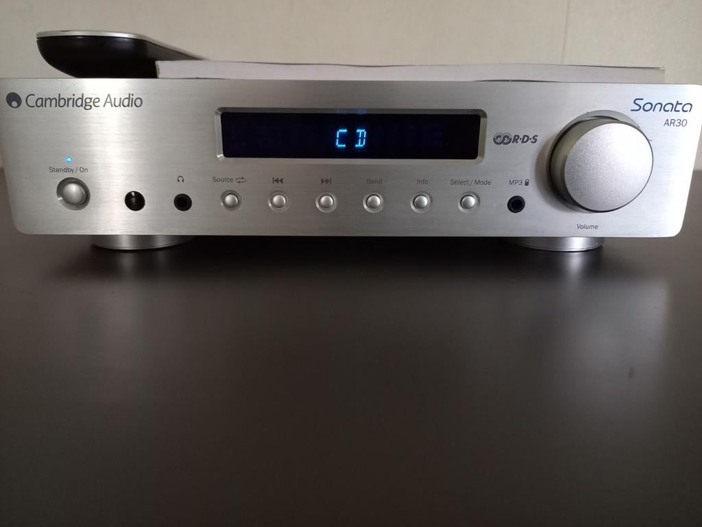 CAMBRIDGE AUDIO SONATA AR30 V2 RINGKERNTRAFO + MANUAL + A.B., Audio, Tv en Foto, Versterkers en Receivers, Overige merken, Ophalen of Verzenden