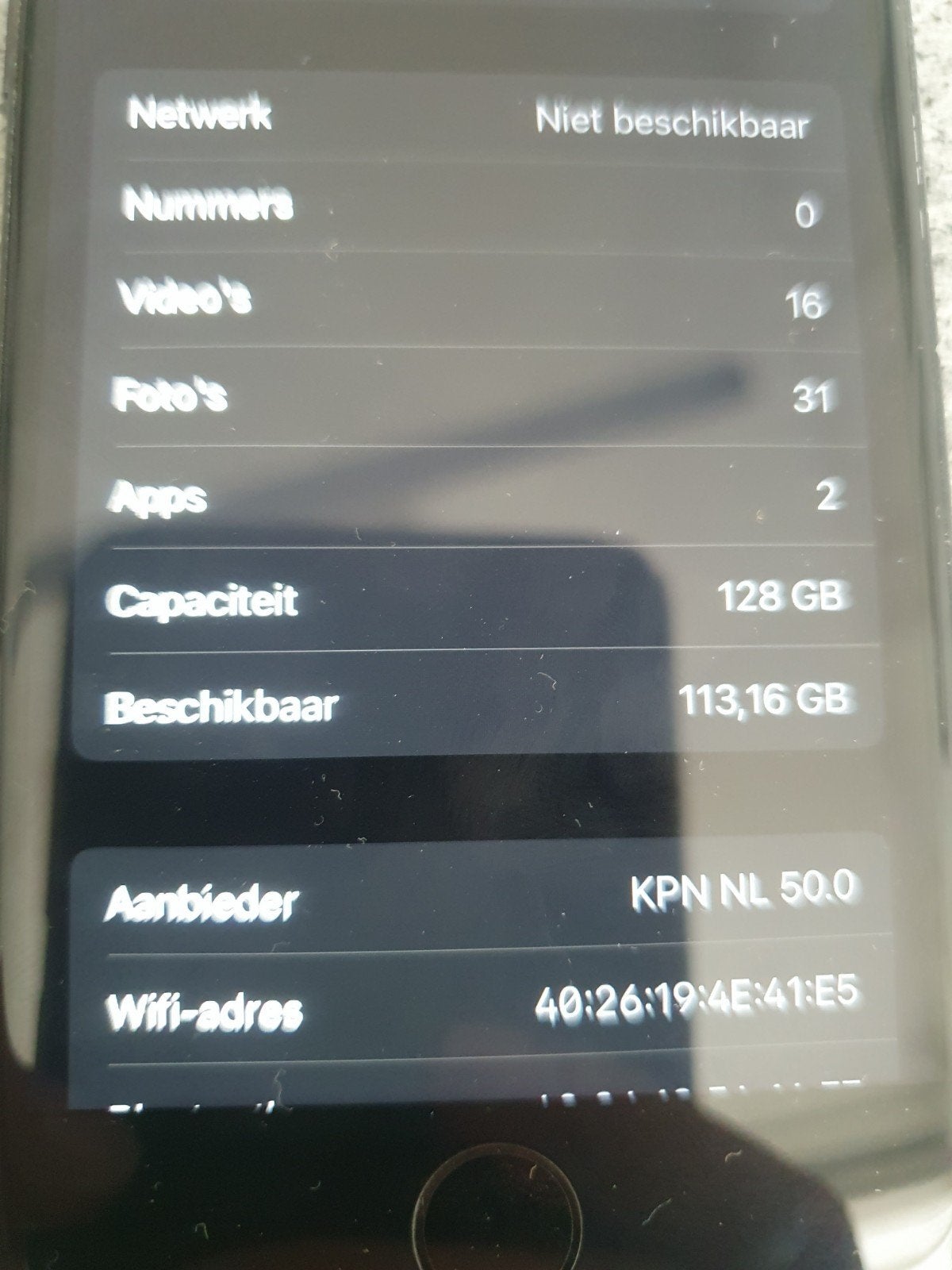 iPhone 7 Zwart 128GB - Goede staat, 80% batterij, Telecommunicatie, Mobiele telefoons | Apple iPhone, Ophalen, Zwart, 128 GB, IPhone 7