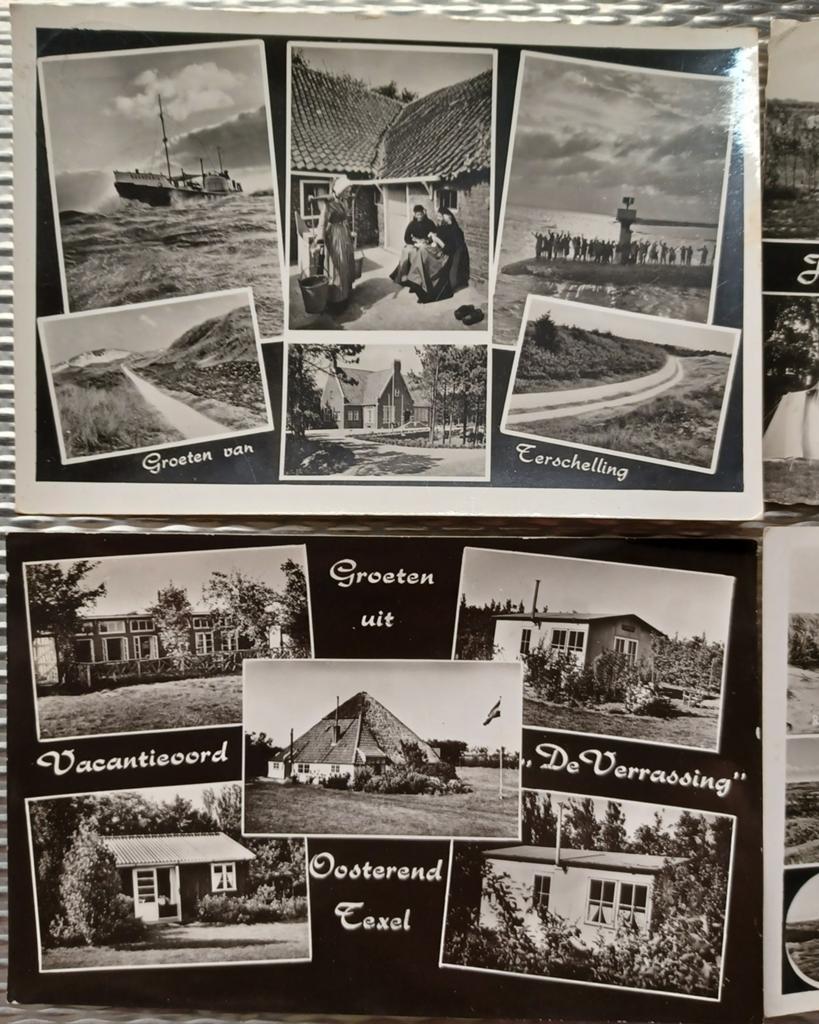 Vintage ansichtkaarten Groeten uit:::: 27 stuks.., Ophalen, 1940 tot 1960, Gelopen