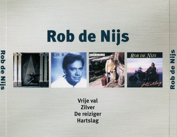 Rob de Nijs – Vrije Val , Zilver, De Reiziger, Hartslag, Ophalen of Verzenden, Nieuw in verpakking, Boxset