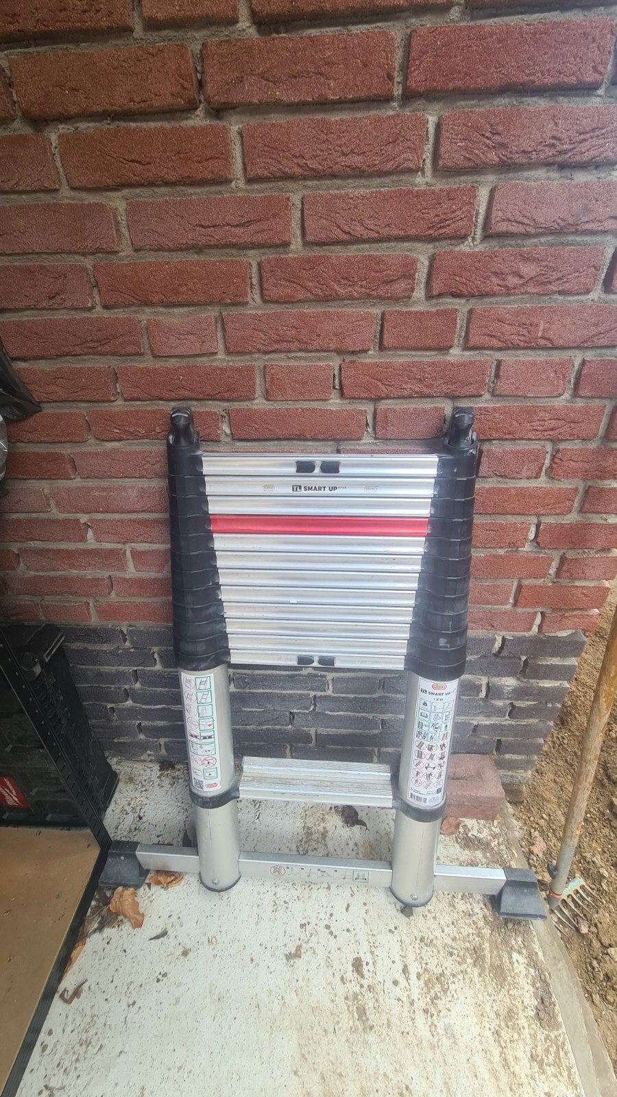 Altrex Smart Up Telescoopladder - Compact en Veilig, Doe-het-zelf en Verbouw, Ladders en Trappen, Ophalen, Gebruikt, Ladder, Opvouwbaar of Inschuifbaar