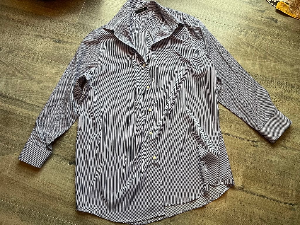 Vintage gestreepte heren overhemd blouse YALY couture XXL XL, Kleding | Heren, Overhemden, Ophalen of Verzenden, Zo goed als nieuw