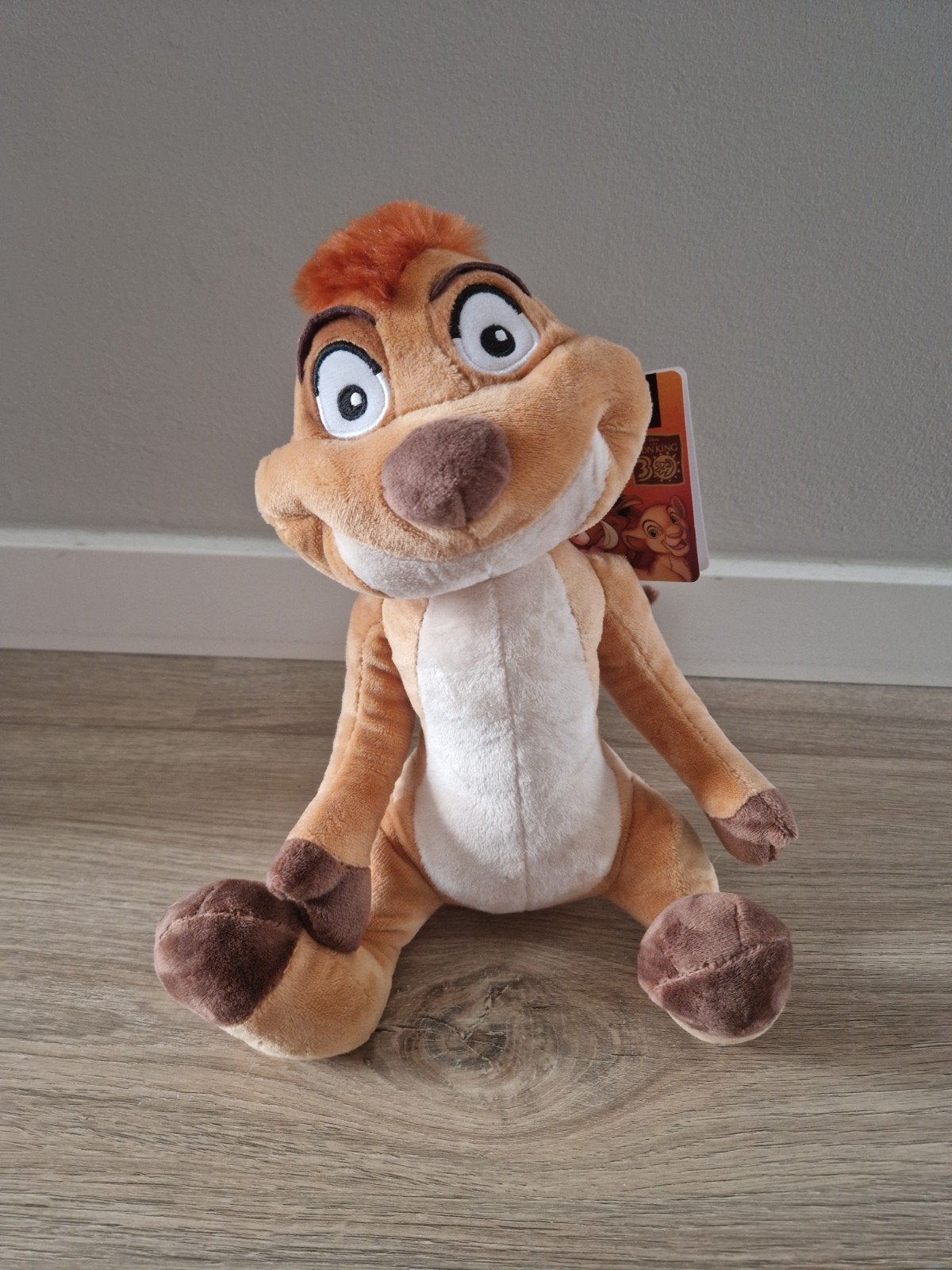 Disney The Lion King Timon knuffel met label, Disney, Disney, Overige typen, Nieuw