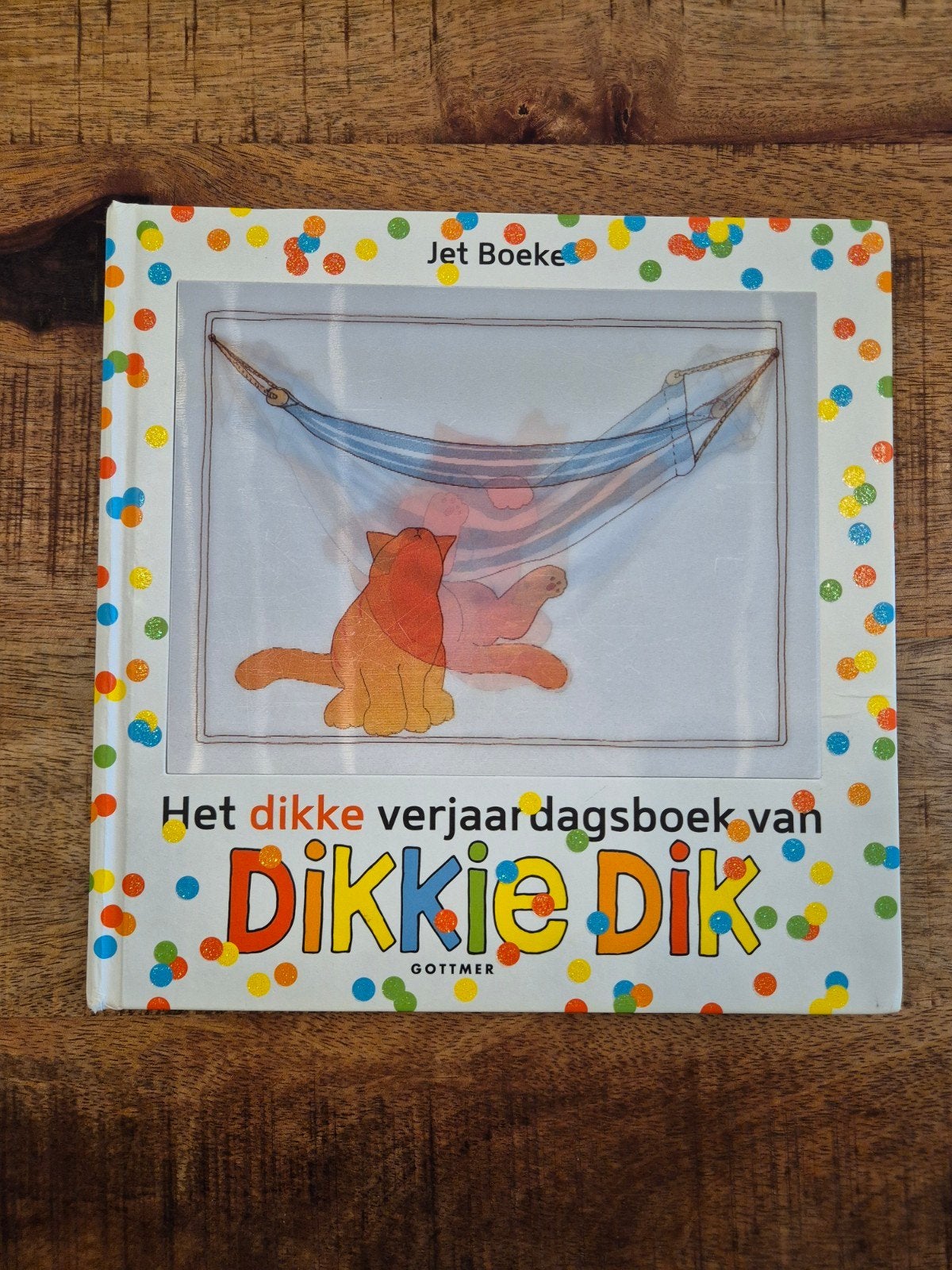 Het dikke verjaardagsboek van Dikkie Dik, Ophalen of Verzenden, Gelezen, Jet Boeke, Prentenboek