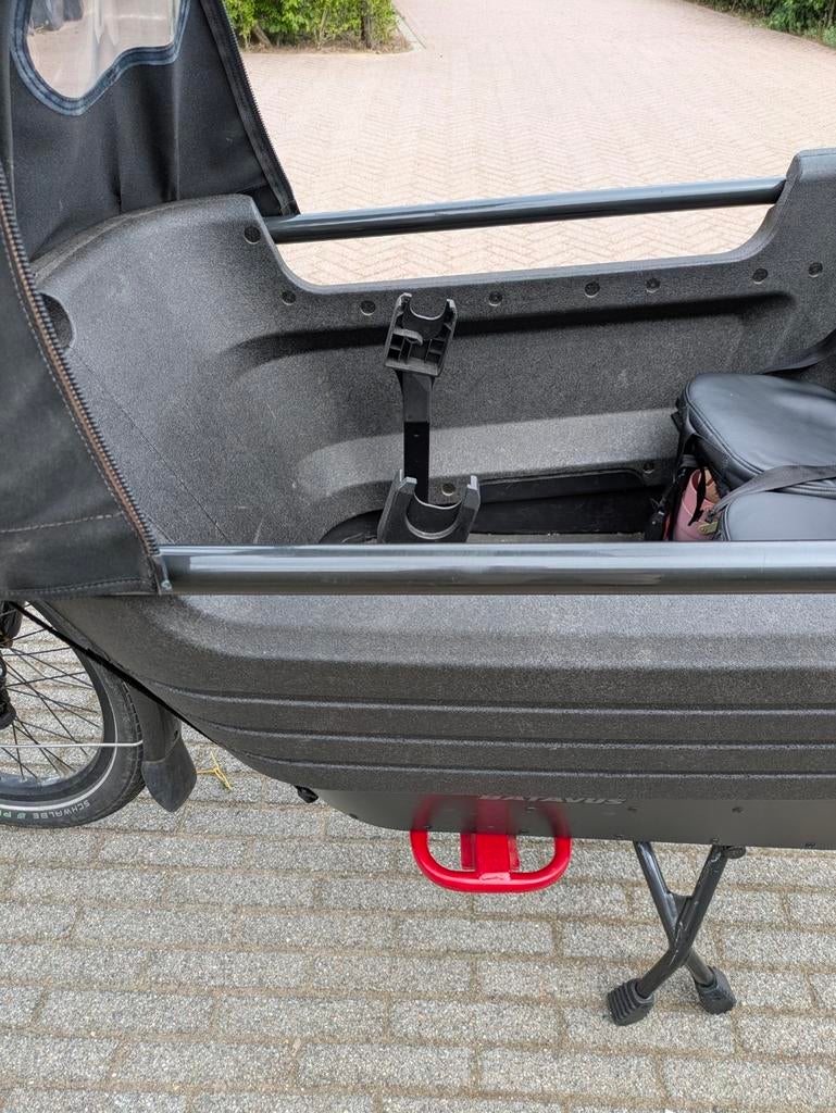 Steco Maxi Cosi drager/adapter voor Batavus Fier / Winora, Ophalen