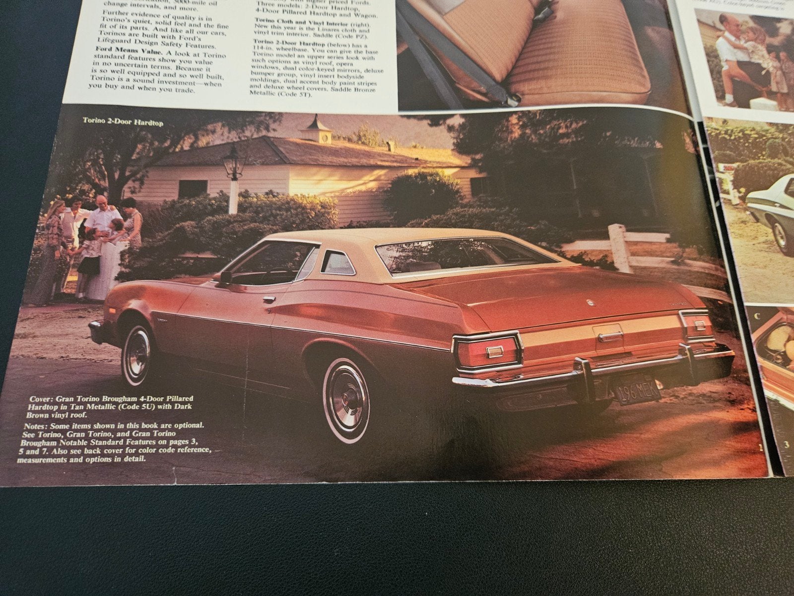 Brochure Ford Torino 1976 USA, Ophalen of Verzenden, Zo goed als nieuw, Ford
