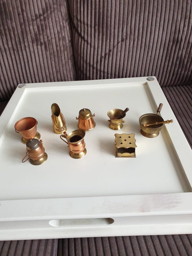 KLM koperen miniaturen, Verzamelen, Ophalen of Verzenden, Zo goed als nieuw, Overige typen