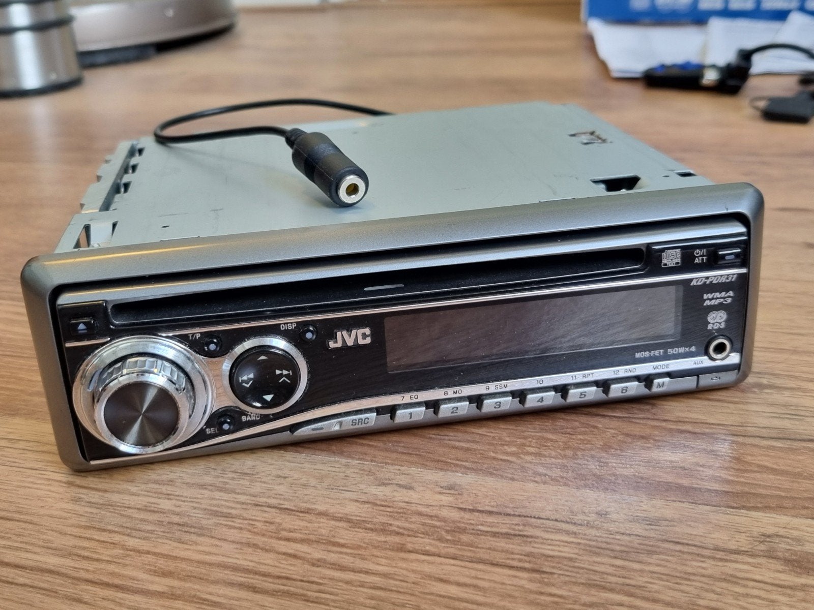 JVC KD-PDR31 Autoradio in doos - AUX, CD, iPod, Auto diversen, Ophalen of Verzenden, Gebruikt