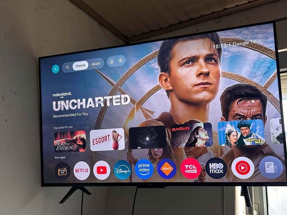 TCL QLED 4k Google TV 43''