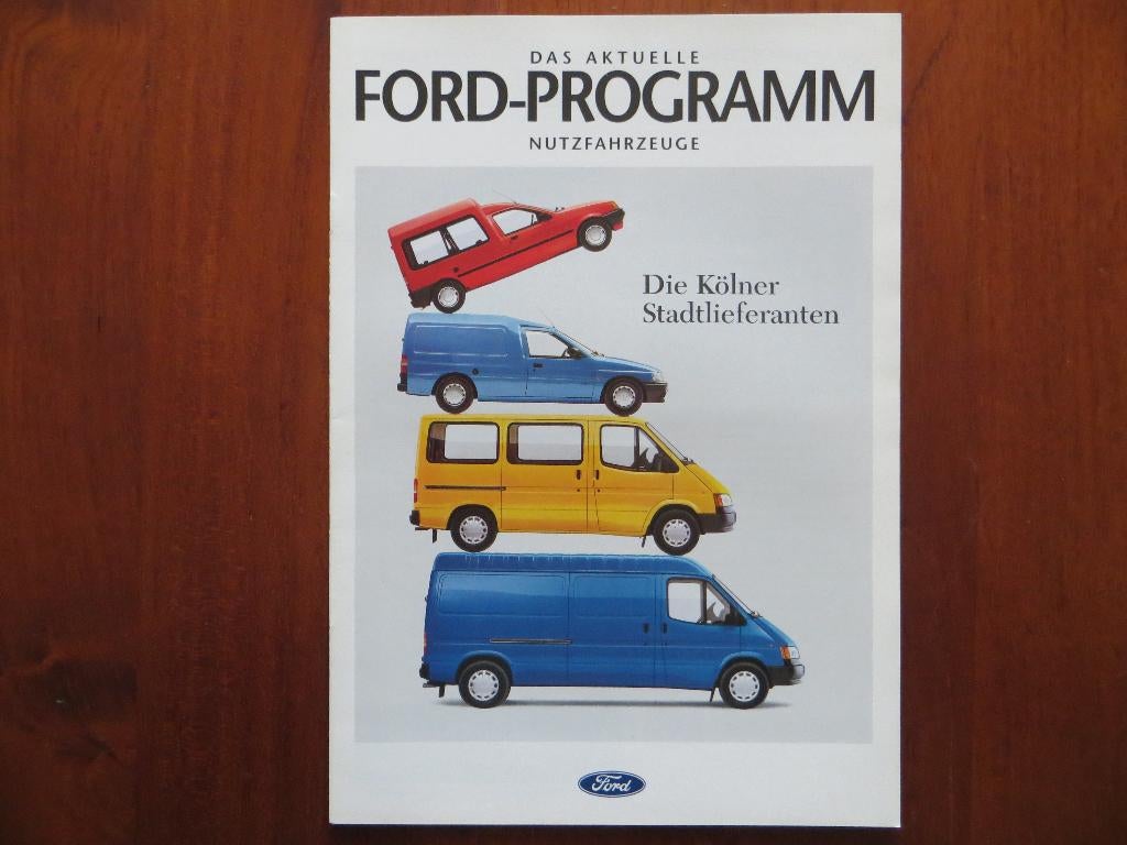 Ford-Programm Nutzfahrzeuge Die Kölner Stadtlieferanten, Ophalen of Verzenden, Nieuw, Ford
