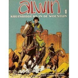 Alwin. Nr 1 Kruisridders in de woestijn., Eén stripboek, Ophalen of Verzenden, Gelezen