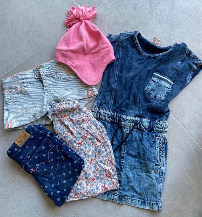 Set kinderkleding voor 5-6 jaar/ 116, Ophalen of Verzenden, Zo goed als nieuw, Meisje, Broek