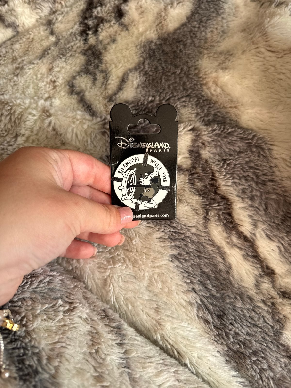 Disney Steamboat Willie Pin Disneyland Paris, Ophalen of Verzenden, Nieuw