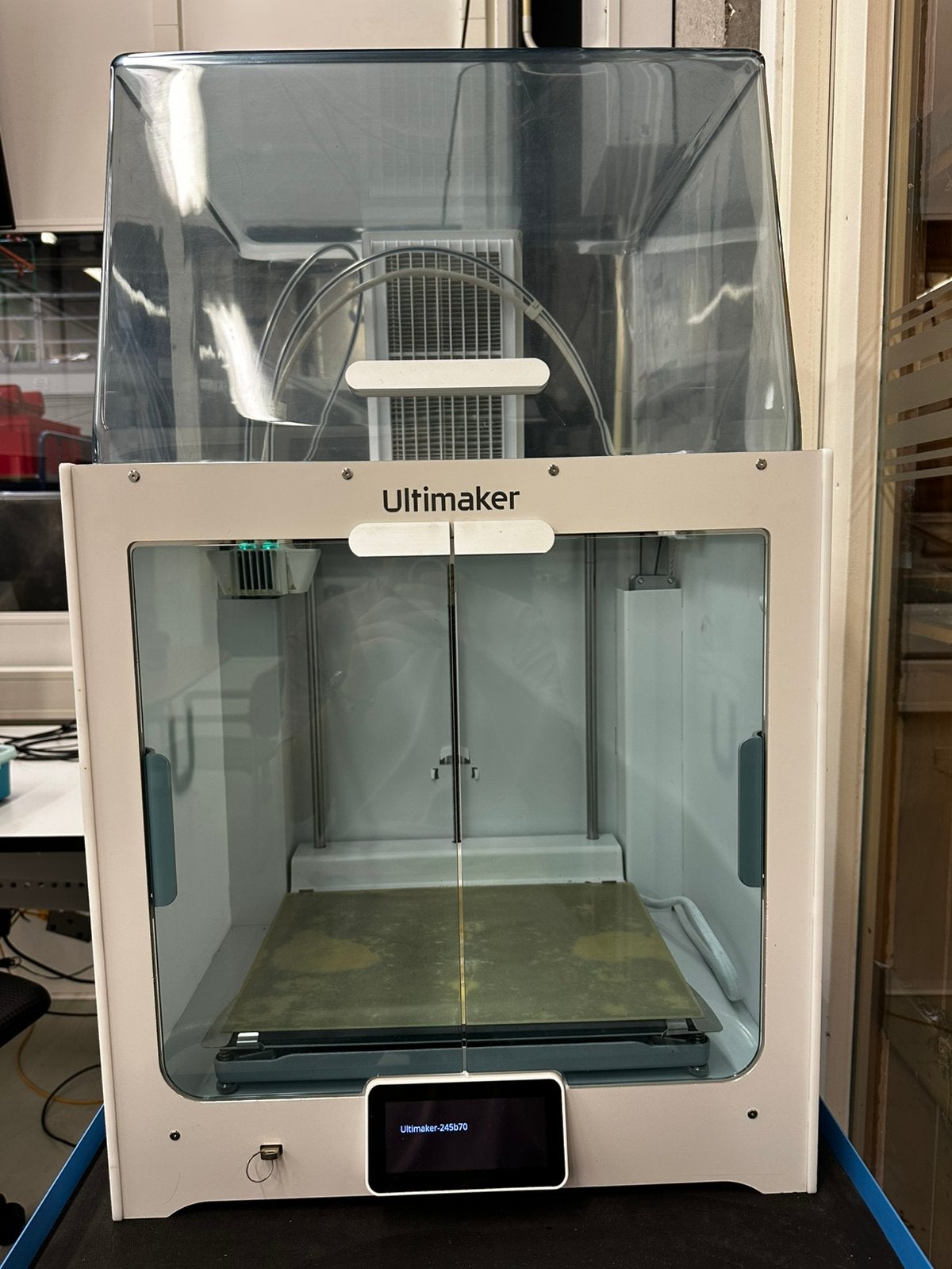 Ultimaker S5 + Air Manager – incl. nieuwe print cores, Gebruikt, Ingebouwde Wi-Fi, Ophalen of Verzenden, Filament