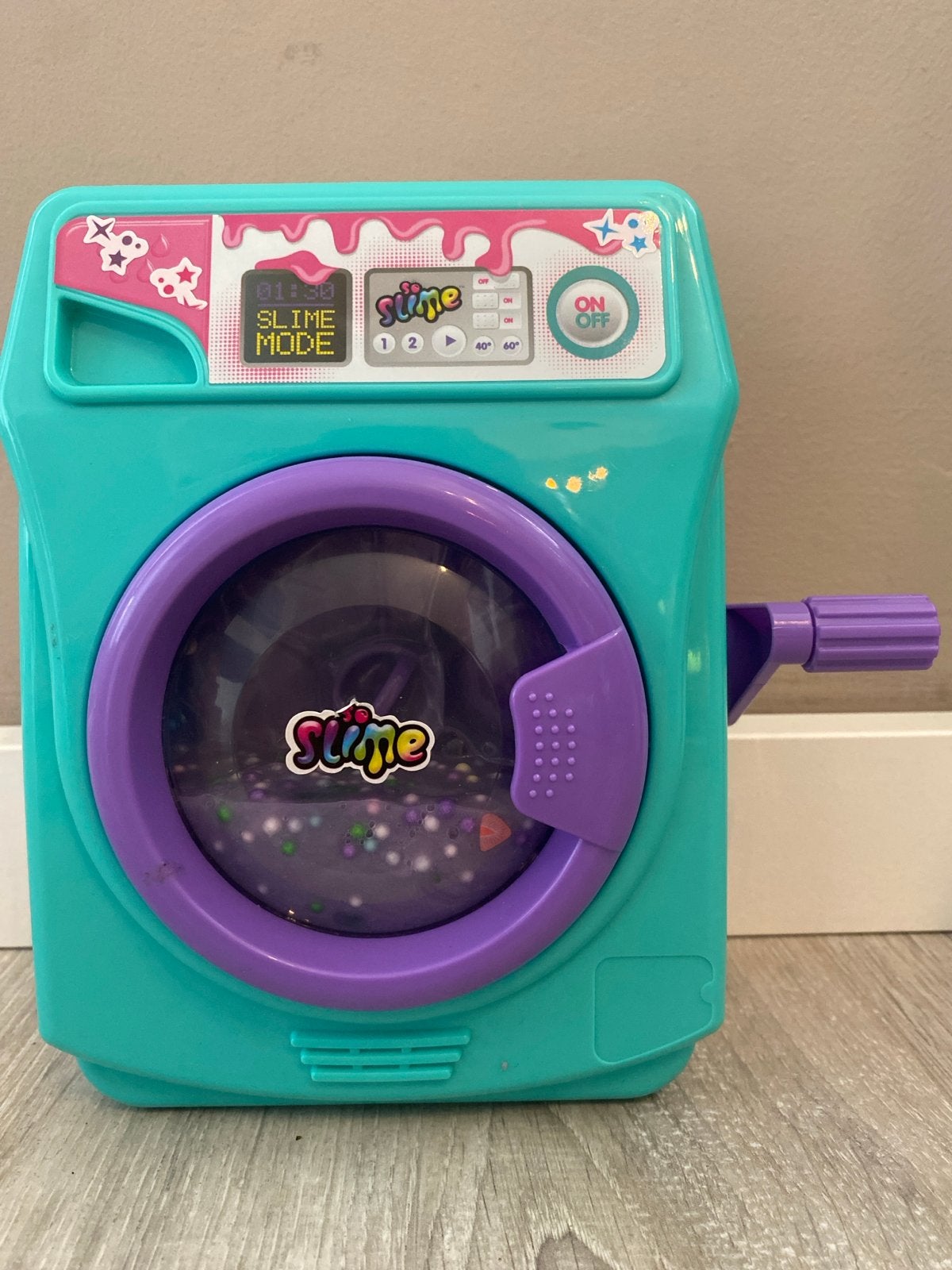 Slime Wasmachine Speelgoed - Maak je eigen slijm!, Ophalen of Verzenden, Gebruikt, Jongen of Meisje