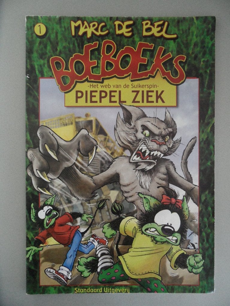 Marc de Bel. Boeboeks. Nr 1. Het web van de suikerspin., Boeken, Eén stripboek, Ophalen of Verzenden, Gelezen