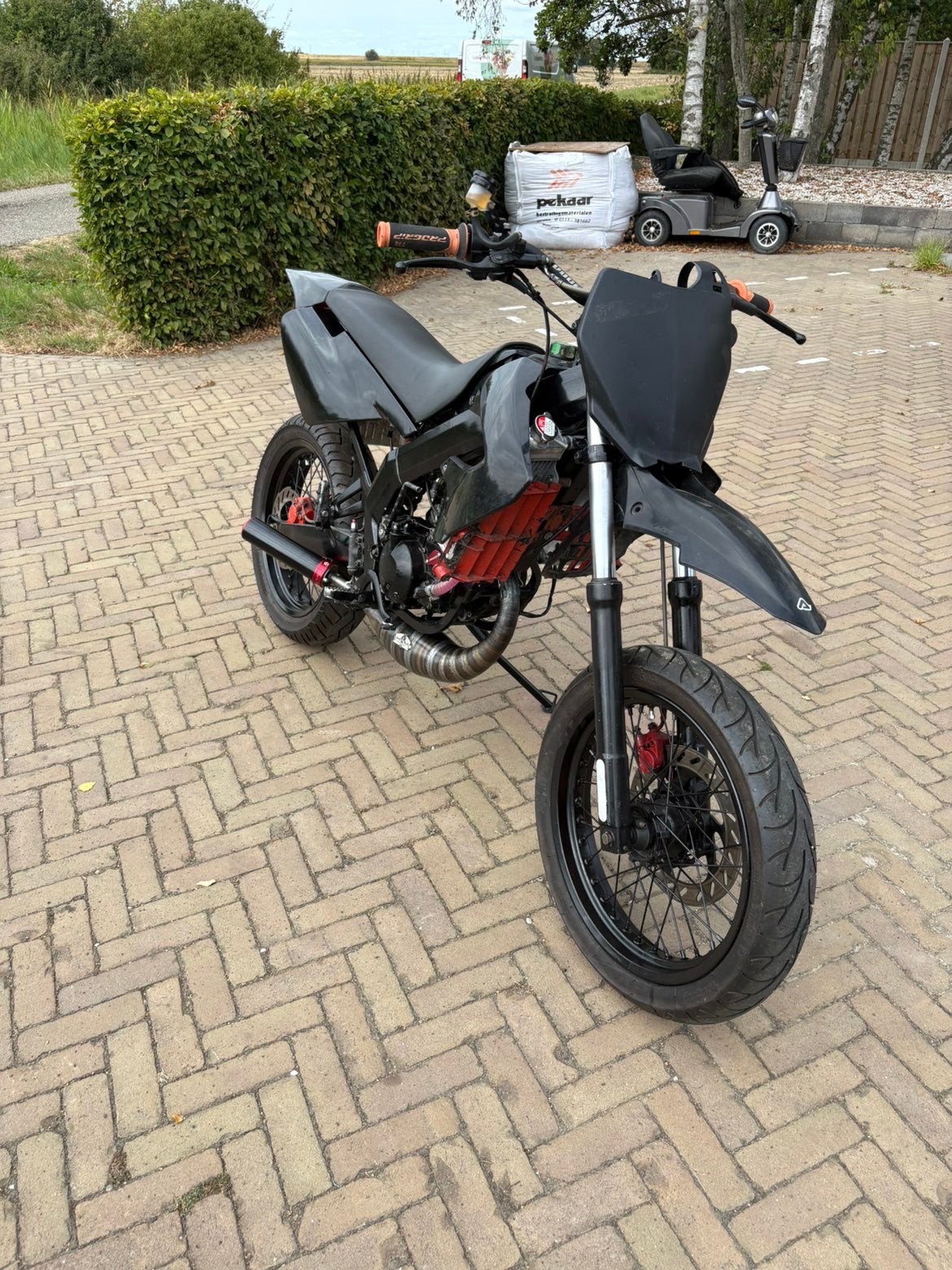 Derbi Senda 2010, Ophalen, Zo goed als nieuw