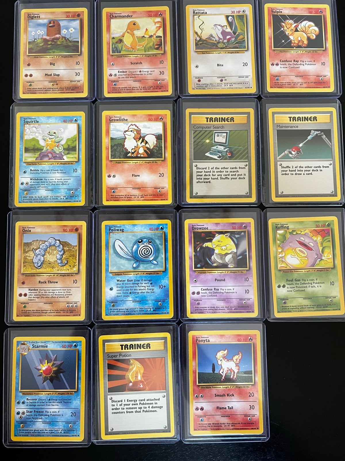 Pokémon kaarten set - 15 kaarten, Ophalen of Verzenden, Gebruikt, Meerdere kaarten