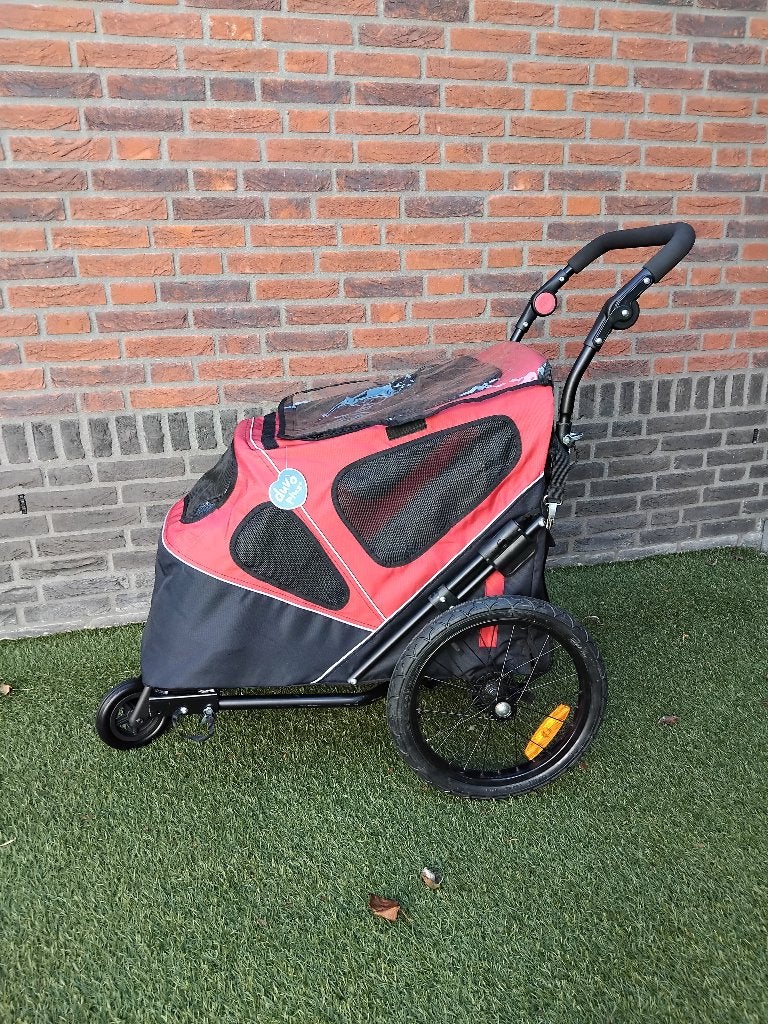 Honden fietskar NIEUW Duvo plus duo, ev te huur, Ophalen, Nieuw