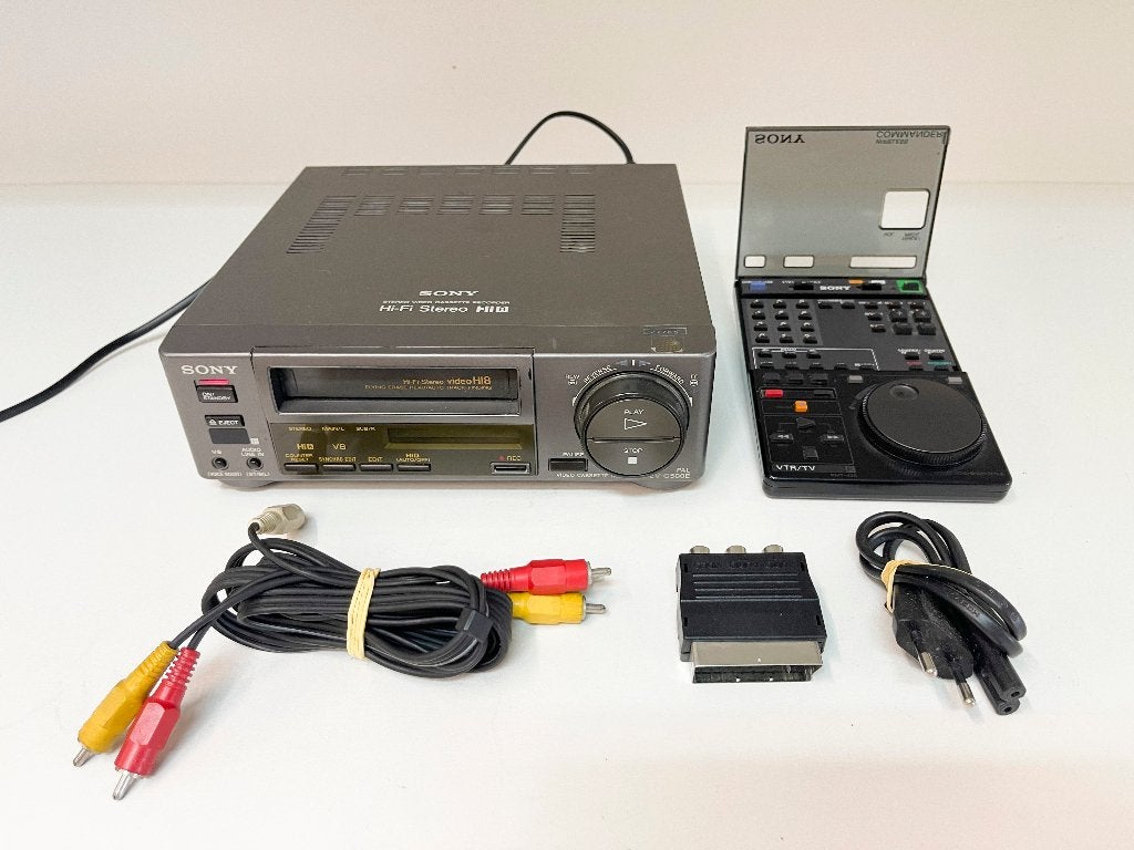 SONY EV-C500E Hi8/Video8 videorecorder + Remot(werk perfect), Audio, Tv en Foto, N, N, Overige typen, Ophalen of Verzenden