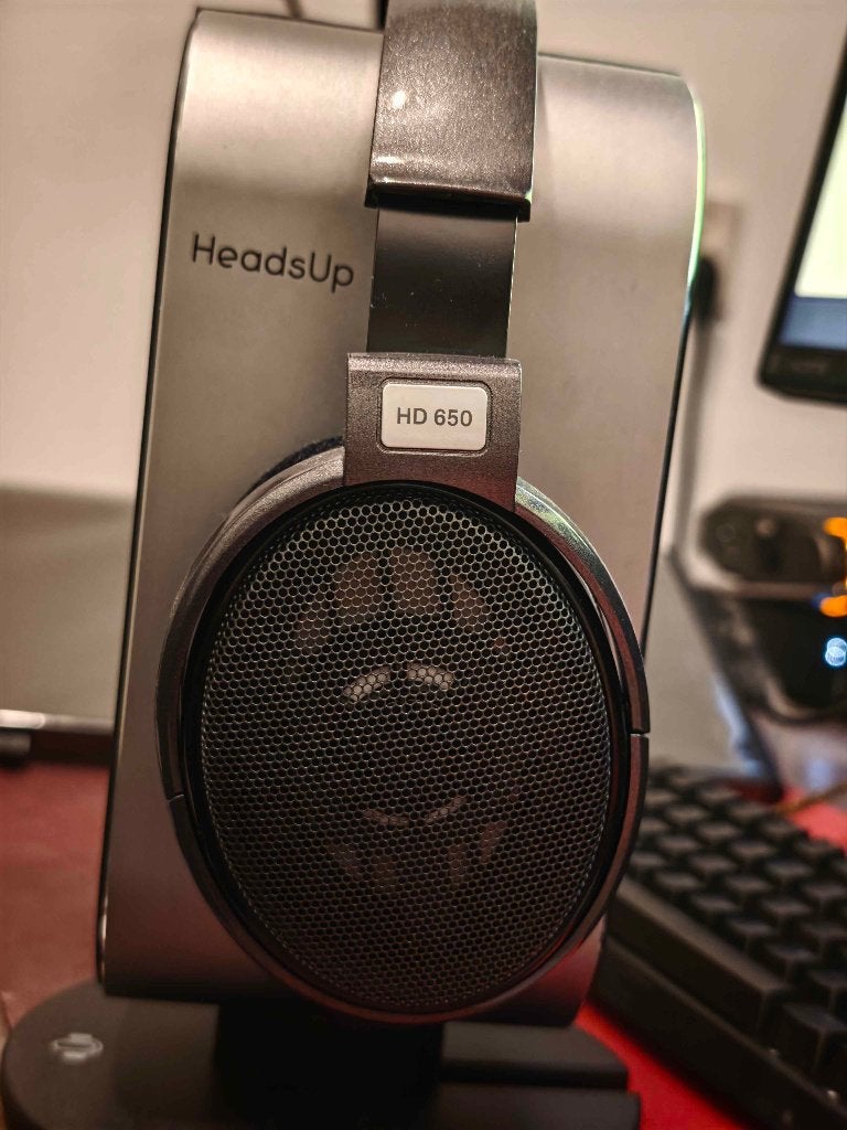 Sennheiser HD650 ZGAN, Ophalen, Zilver, Sennheiser, Zo goed als nieuw