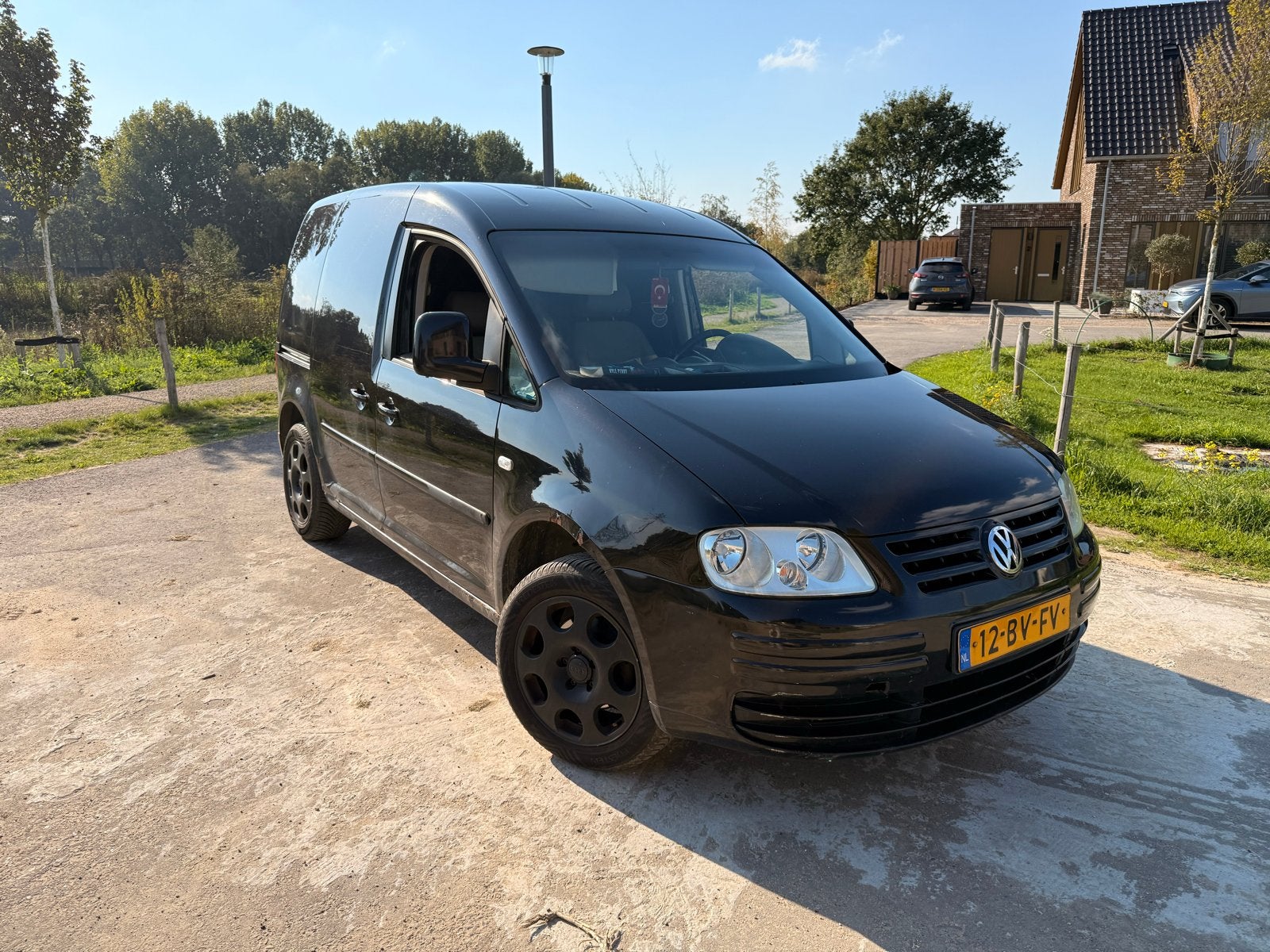 Volkswagen Caddy 1.9 TDI 77KW Bestel 2005, Voorwielaandrijving, 4 cilinders, Volkswagen, Zwart