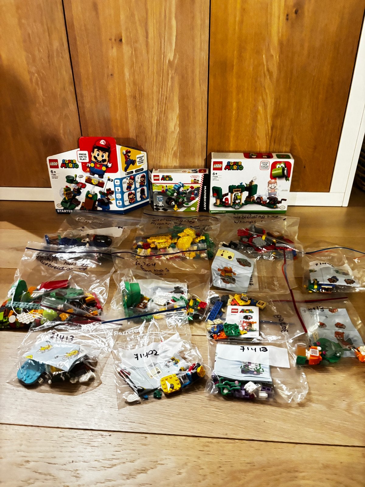 Super Mario lego sets en uitbreidingen, Lego, Ophalen of Verzenden, Zo goed als nieuw, Compleet