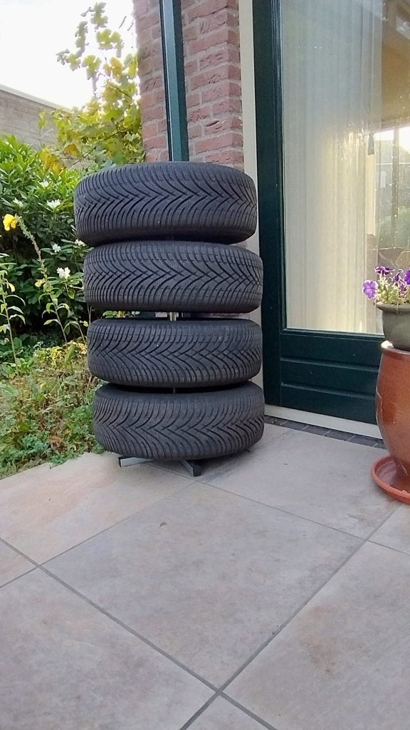 Set van 4 Winterbanden Opel Zafira 215/60R16, Ophalen, Gebruikt, Opel