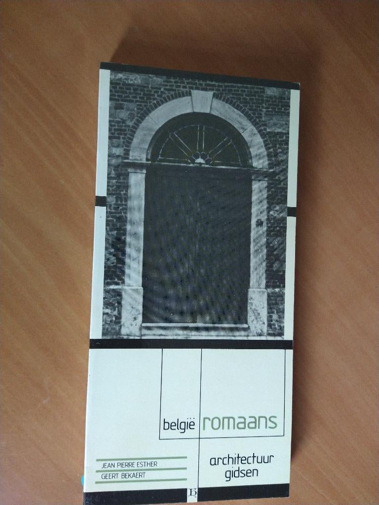 Architectuurgids Romaans in Belgie., Ophalen of Verzenden, Zo goed als nieuw, Architecten