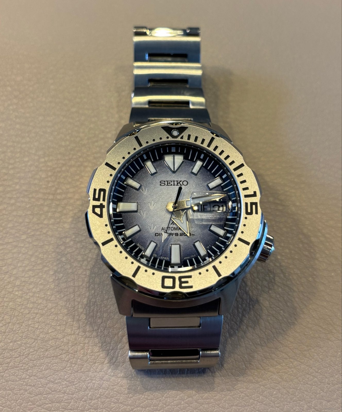Seiko Prospex Save the Ocean Antarctica Limited Edition, Staal, Polshorloge, Ophalen of Verzenden, Zo goed als nieuw