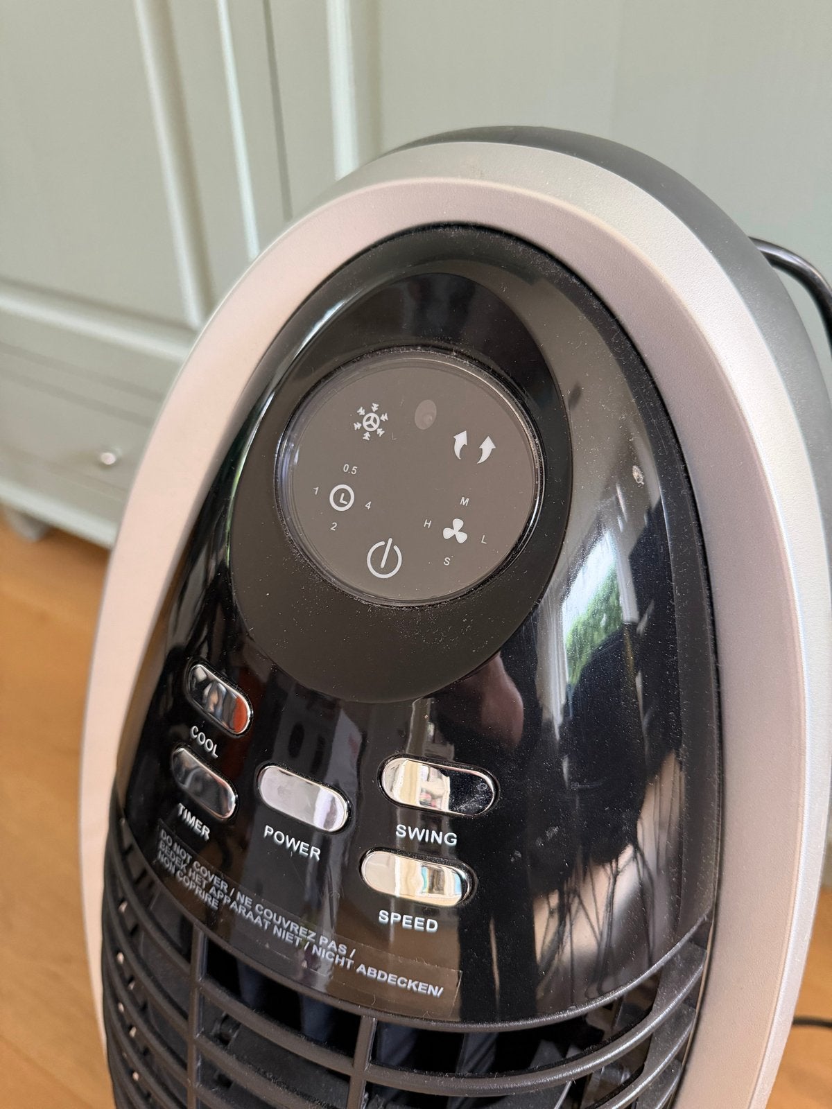Honeywell CS10XE luchtkoeler met afstandsbedienin, Ophalen, Ventilator met afstandsbediening, Gebruikt, Torenventilator