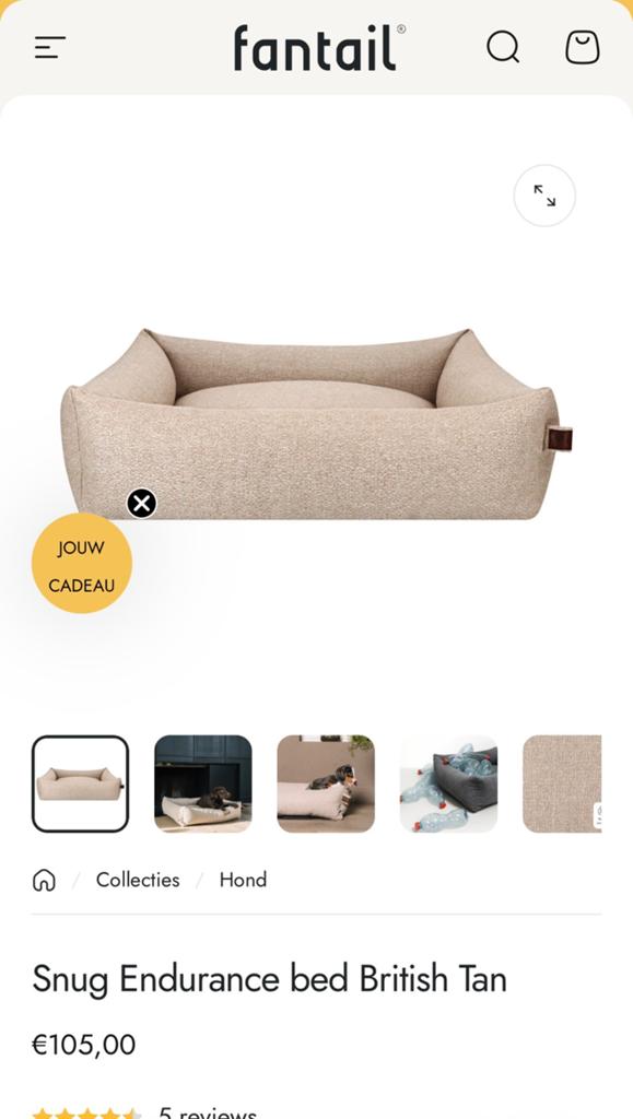 Fatail Snug hondenmand, Ophalen of Verzenden, Nieuw, Overige