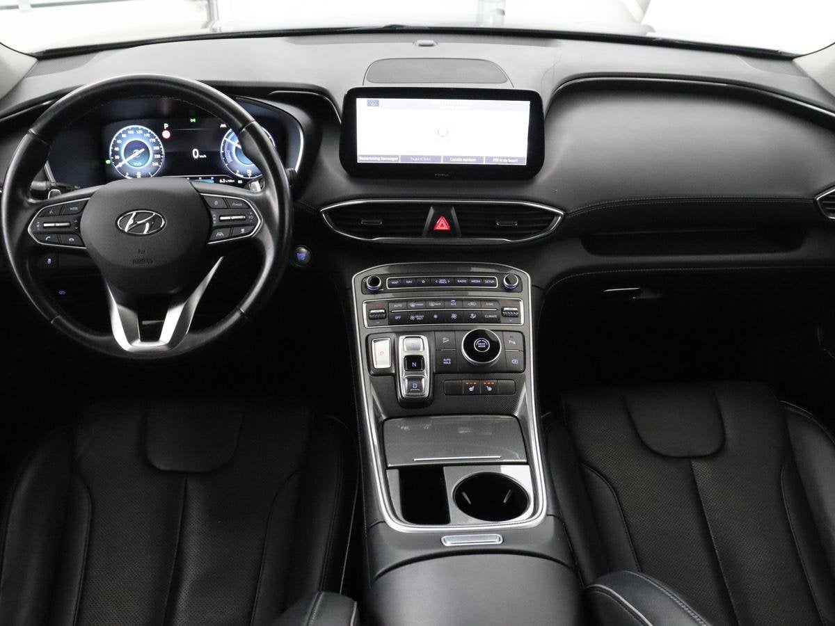 Hyundai Santa Fe 1.6 T-GDI HEV Comfort Smart Sky 7p. | Panor, Auto's, Santa Fe, Gebruikt, Euro 6, 4 cilinders