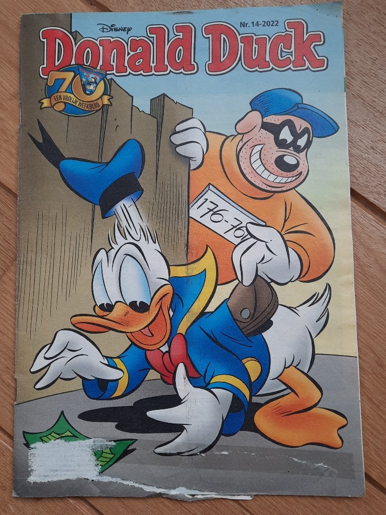 Donald Duck Nr. 14 - 2022, Eén stripboek, Ophalen of Verzenden, Donald Duck