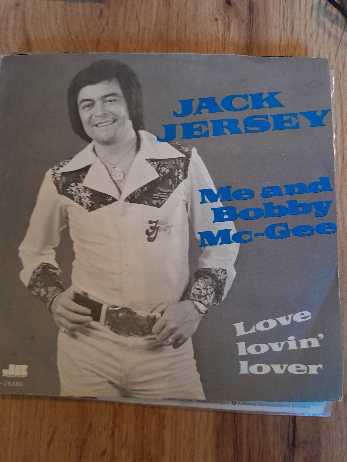 Jack jersey 7inch me and bobby mc-gee, Ophalen of Verzenden, Zo goed als nieuw, Pop