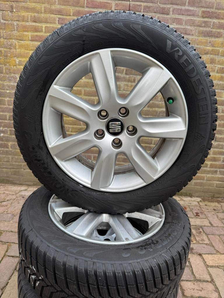 Originele Seat Ibiza velgen 15 inch, Auto-onderdelen, Banden en Velgen, Ophalen, Gebruikt, 15 inch, Banden en Velgen
