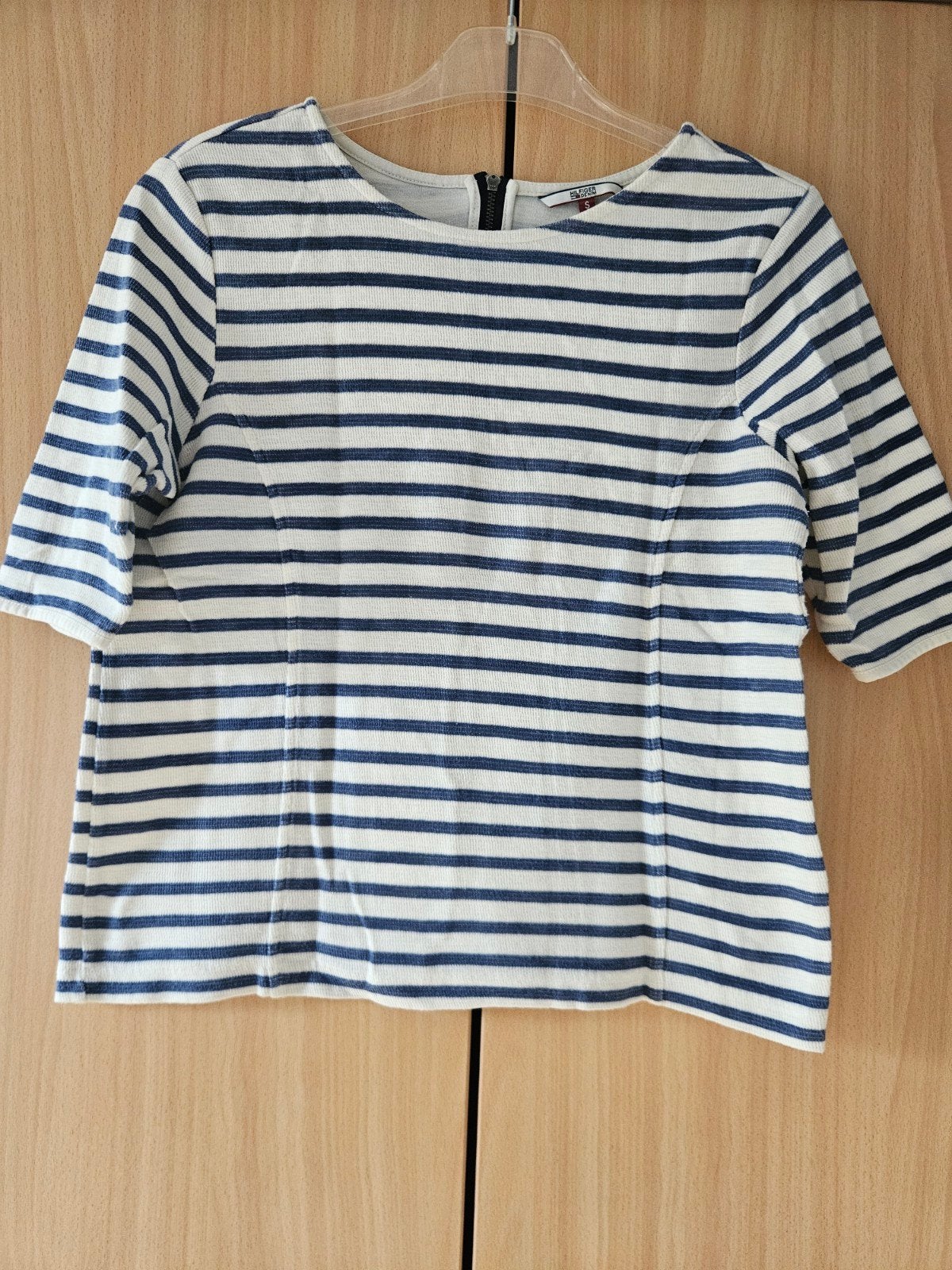Shirt Tommy  Hilfiger maat S, Blauw, Ophalen of Verzenden, Zo goed als nieuw, Korte mouw