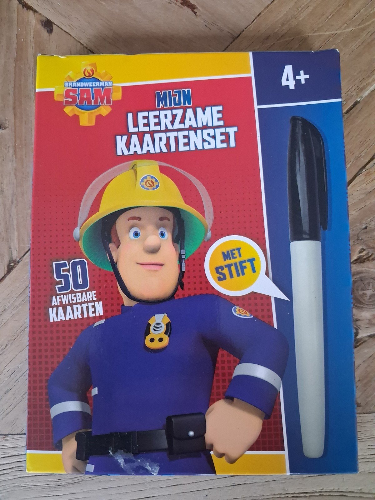 Brandweerman Sam Mijn Leerzame Kaartenset 4+, Ophalen, Gebruikt, Puzzelen