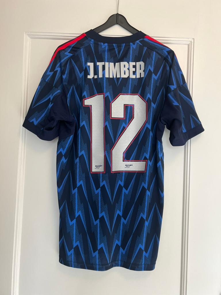 Jurrien Timber shirt Arsenal Kampioen 2026, Ophalen of Verzenden, Nieuw, Buitenlandse clubs, Shirt