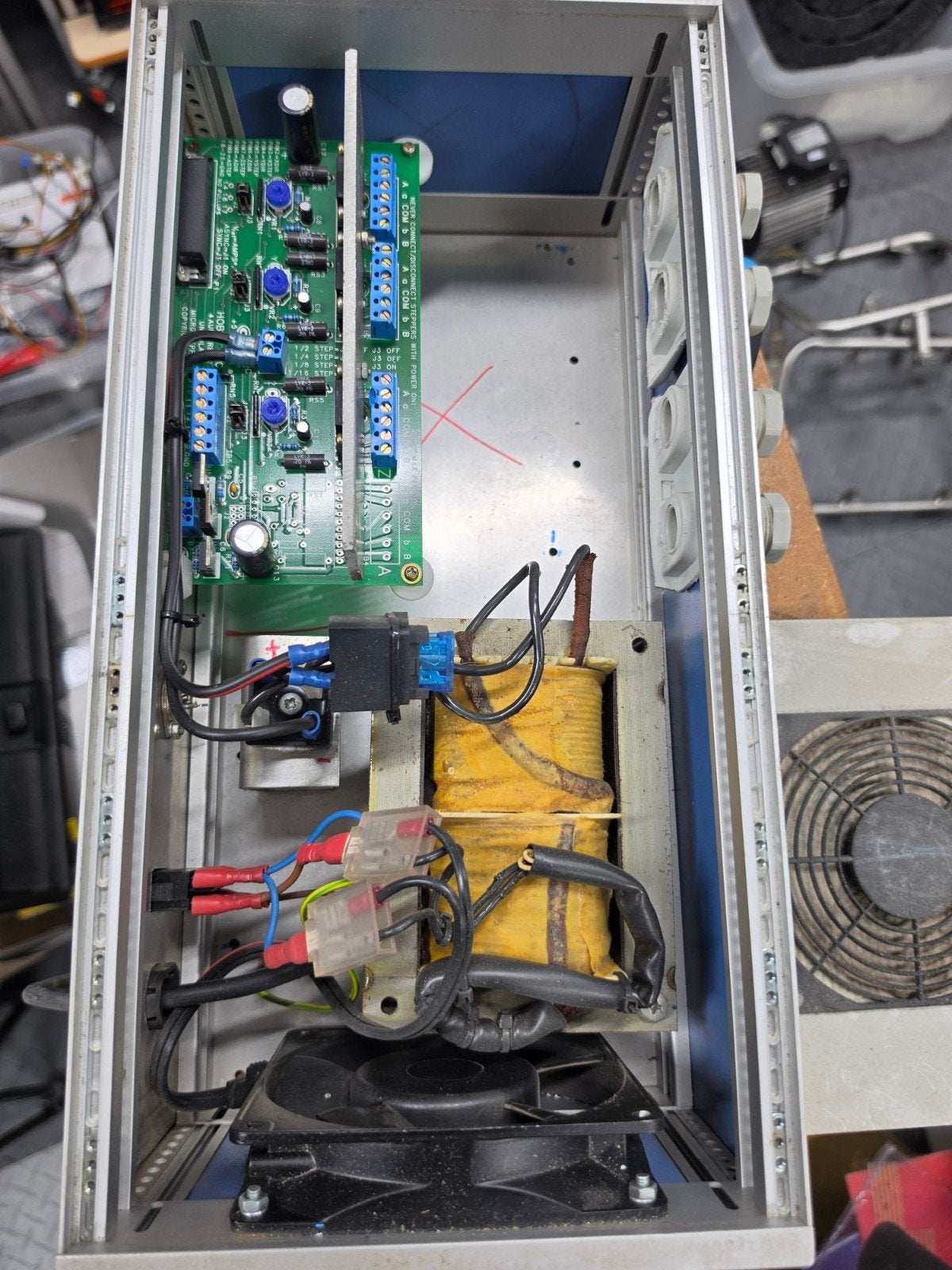 Complete CNC besturing 3-assen met parallelle poort, Ophalen, Gebruikt